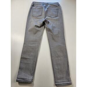 Tommy bahama grey wash High rise ankle jeans 26x28 career casual stretch EUC